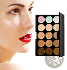 15 Color Concealer Palette Professional Makeup Kit