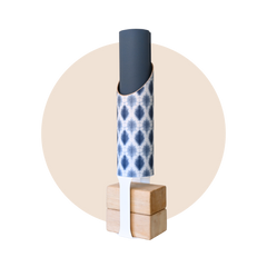 Yoga Storage Tube | Boho Batik