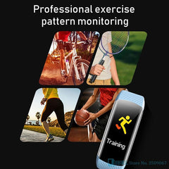 Luxury Unisex Sport Smartwatch Fitness Tracker Waterproof Android iOS
