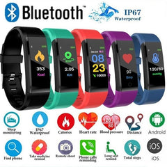 New Smartwatch Fitness Tracker Heart Rate Monitor Android iOS