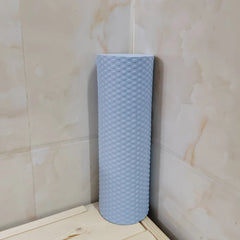 Yoga Roller Round Enhanced Home Workouts EVA Foam Cylinder Hexagonal Roller for Pilates Exercise  Diameter 9.5cm Length 29.7cm