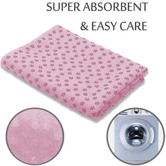 Non Slip Hot Yoga Towel Pilates Mat Yoga Blanket Sweat Absorbent Portable Fitness Meditation Mat Sports Workout Travel Blanket