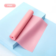 Yoga Pilates Stretch Resistance Band Exercise Fitness Band Training Elastic Exercise Fitness Rubber 150cm natural rubber Gym