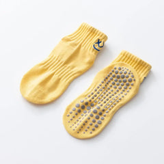 Simple Non-slip Breathable Yoga Socks Women Pilates Socks  Indoor Dance Fitness Gymnastics Professional Training Sports Socks