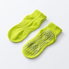 Simple Non-slip Breathable Yoga Socks Women Pilates Socks  Indoor Dance Fitness Gymnastics Professional Training Sports Socks