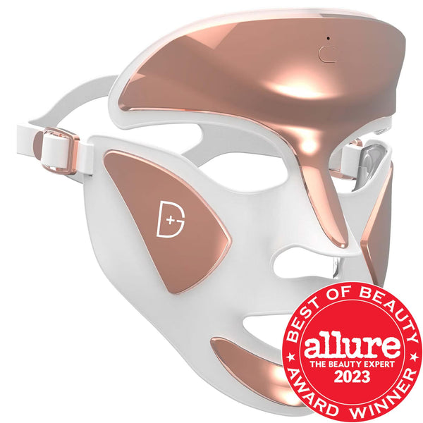 DRx SpectraLite FaceWare Pro: Advanced LED Facial Mask for Wrinkle Reduction & Acne Treatment | FDA-Cleared Red & Blue Light Therapy Device
