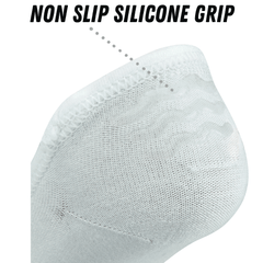Bamboo Sports Super Low Cut No Show Bamboo Rayon Socks- Breathable, Moisture Wicking, Odor Eliminating, 4 Pair