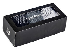 Premium Bamboo Rayon Quarter High Crew Socks
