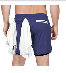 Camo Running Shorts Men Gym Sports Shorts 2 In 1 Quick Dry Workout Training Gym Fitness Jogging Short Pants Summer Men Shorts  Men's Running Gym Shorts Breathable with Pockets Quick Dry Sportswear