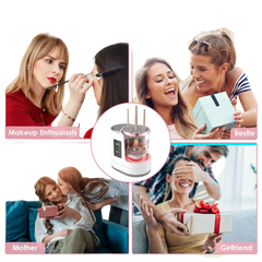 Electric Makeup Brush Cleaner Uv Sterilizer and Dryer