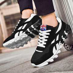 Fashion Mens Running Light Breathable Shoes Mens Sneakers Light Weight Running Elegant Soft Sneakers Comfortable Athletic Running Sneakers