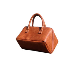 Large Tan Pu Leather Travel Makeup and Toiletry Organizer