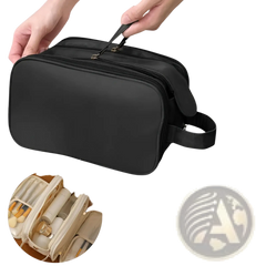 Large Capacity Waterproof Pu Leather Travel Makeup Bag
