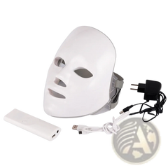 Led Facial Mask 7 Color Red Light Photon Skin Therapy