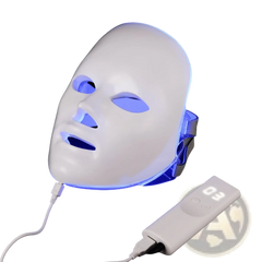 Led Facial Mask 7 Color Red Light Photon Skin Therapy