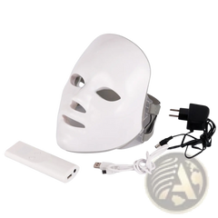 Led Facial Mask 7 Color Red Light Photon Skin Therapy
