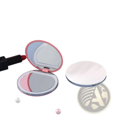 Led Makeup Mirror Portable Usb Compact Folding Mirror