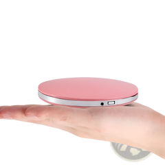 Led Makeup Mirror Portable Usb Compact Folding Mirror