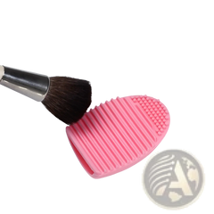 Makeup Brush Cleaner Silicone Egg Scrubbing Tool