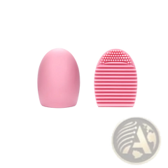Makeup Brush Cleaner Silicone Egg Scrubbing Tool