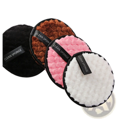 Makeup Removing Puff 3 Pack with Mesh Bag