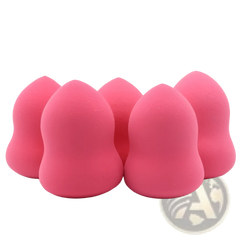 Makeup Sponge Pink Teardrop Hydrophilic Foam 2 Pack