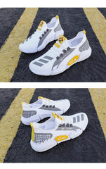 Men's Lightweight Running Shoes New Summer Comfortable And Breathable Sports Outdoor Fashion Sneakers Slip On Lightweight Athletic Fashion Casual Breathable Shoes For Walking Running Jogging