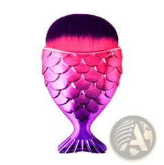 Mermaid Fish Scale Powder Blush Makeup Brush
