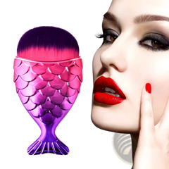 Mermaid Fish Scale Powder Blush Makeup Brush