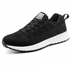 Sport Women Casual Shoes Fashion Breathable Walking Mesh Flat Sneakers Women Gym Vulcanized Tenis Walking Shoes Breathable Lightweight Casual Comfort Fashion Sneaker
