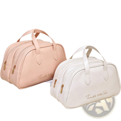 Travel Makeup Bag Set Waterproof Leather Toiletry Bag