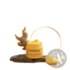 Turmeric Skincare Set Brightening Oil and Face Cream