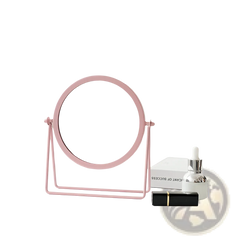 Vanity Mirror Round Metal Frame Makeup Desk Mirror